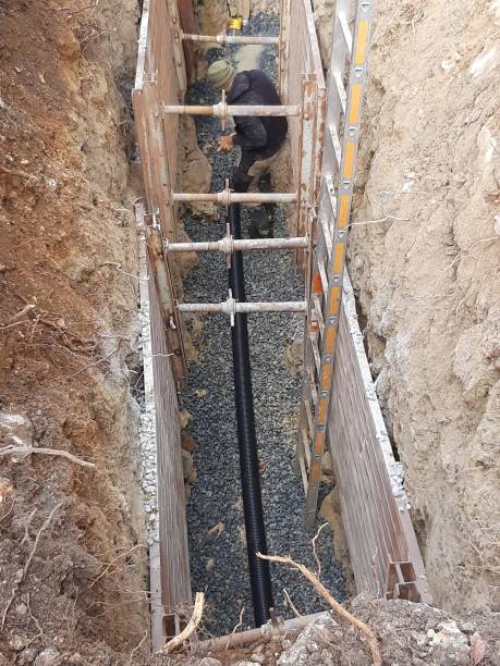 Installation de canalisations